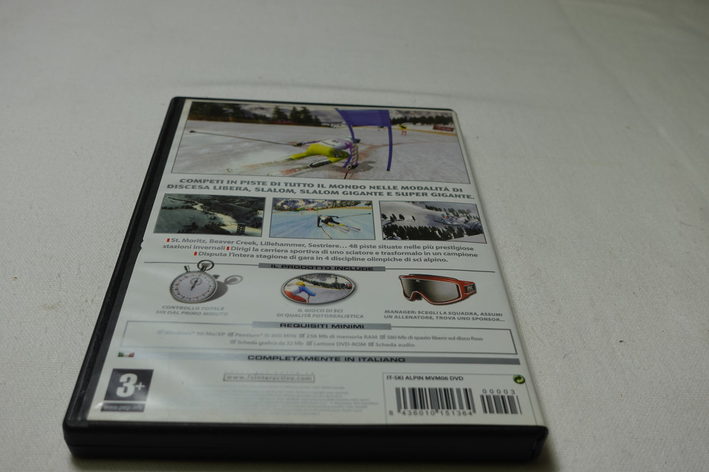 Ski Alpin - Gioco PC DVD - Simulazione di Sci Alpino (Completamente in Italiano)