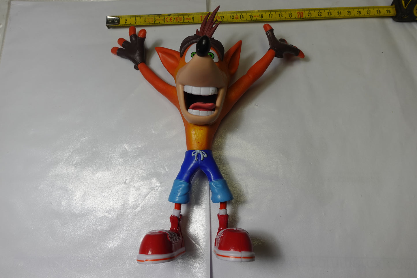 Crash Bandicoot action figures - Altezza 22cm - Snodabile - Ottime Condizioni