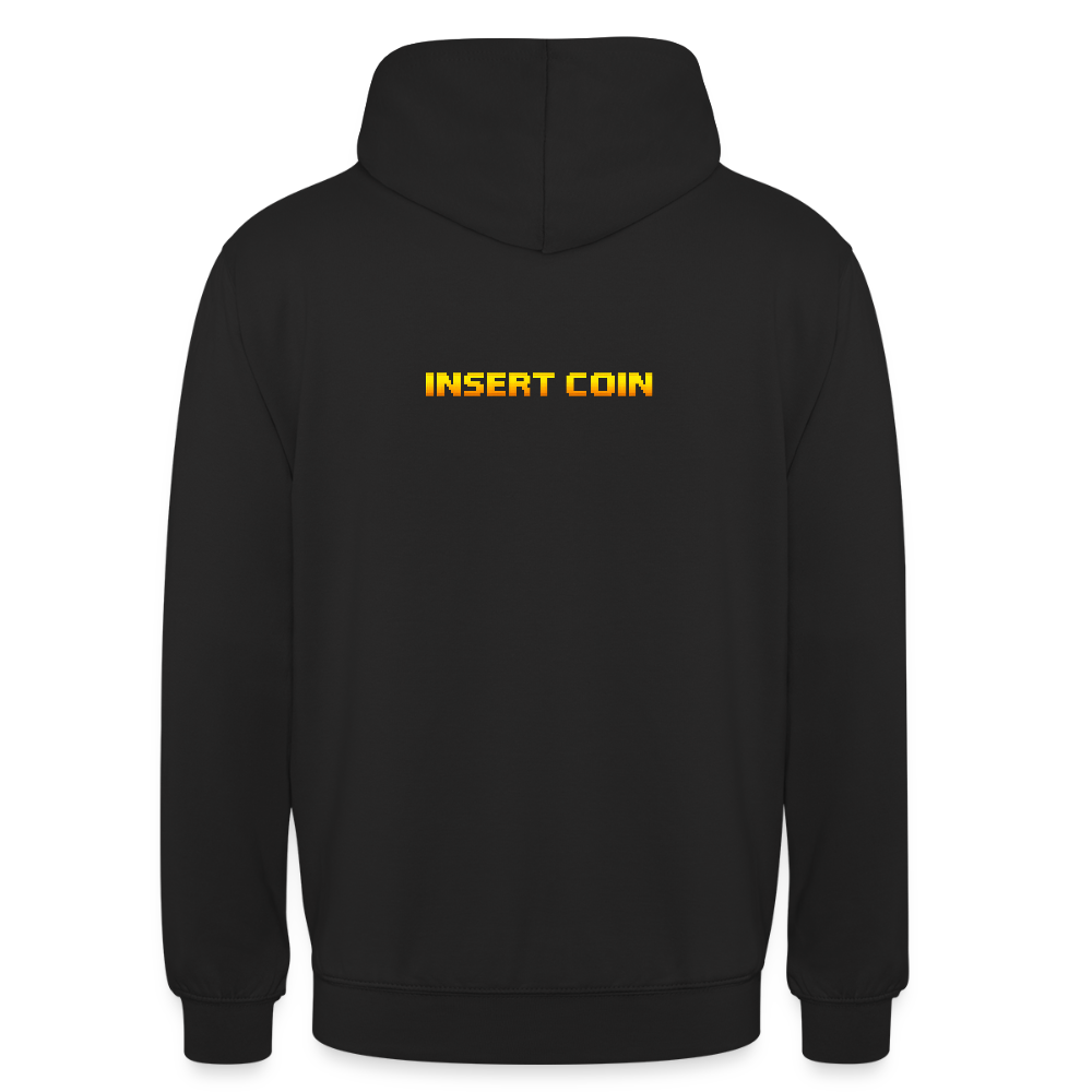 felpa insert coin - black