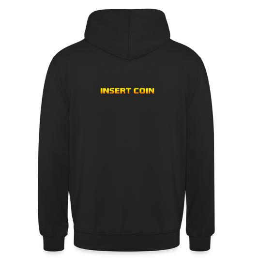 felpa insert coin - black