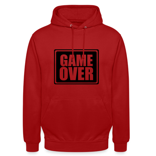 felpa game over - red