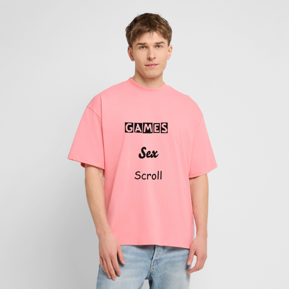 Stanley/Stella Oversized Unisex Organic T-shirt Blaster - pink joy 