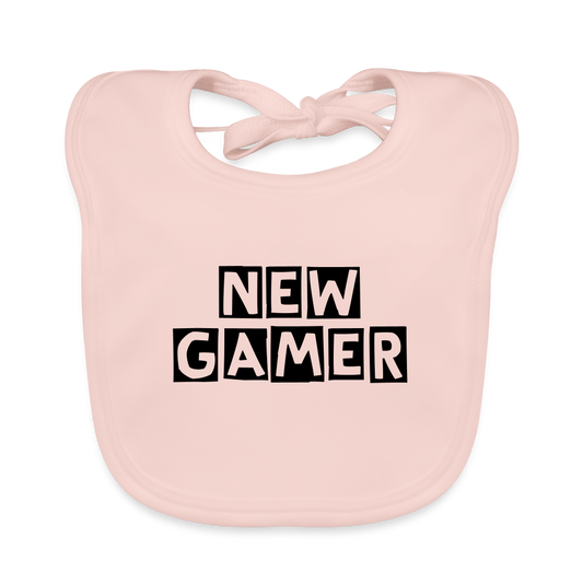 Baby Organic Bib - rose