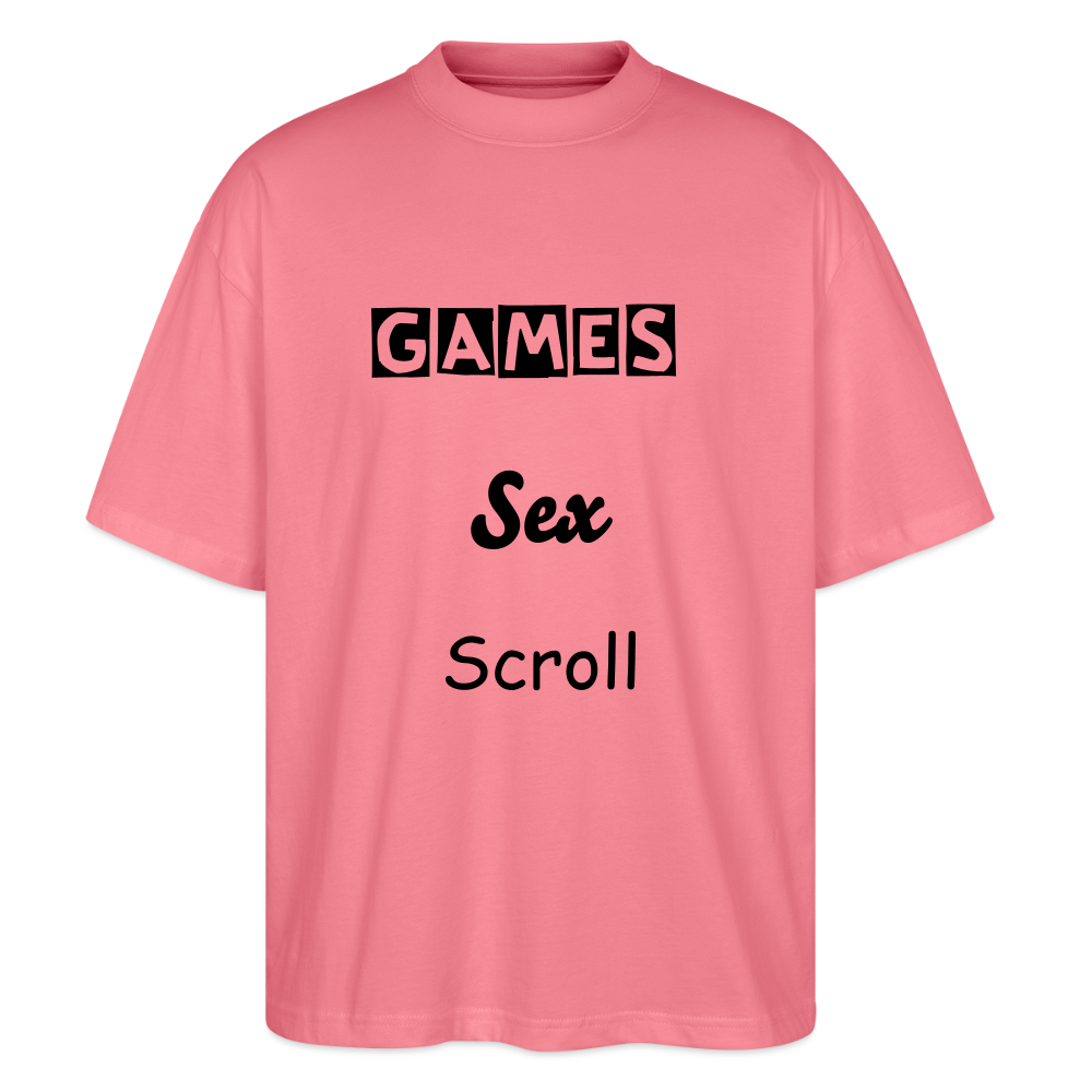 Stanley/Stella Oversized Unisex Organic T-shirt Blaster - pink joy 