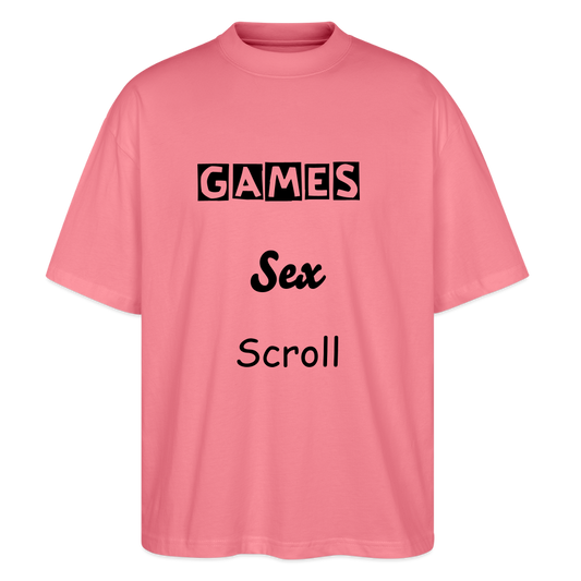 Stanley/Stella Oversized Unisex Organic T-shirt Blaster - pink joy 