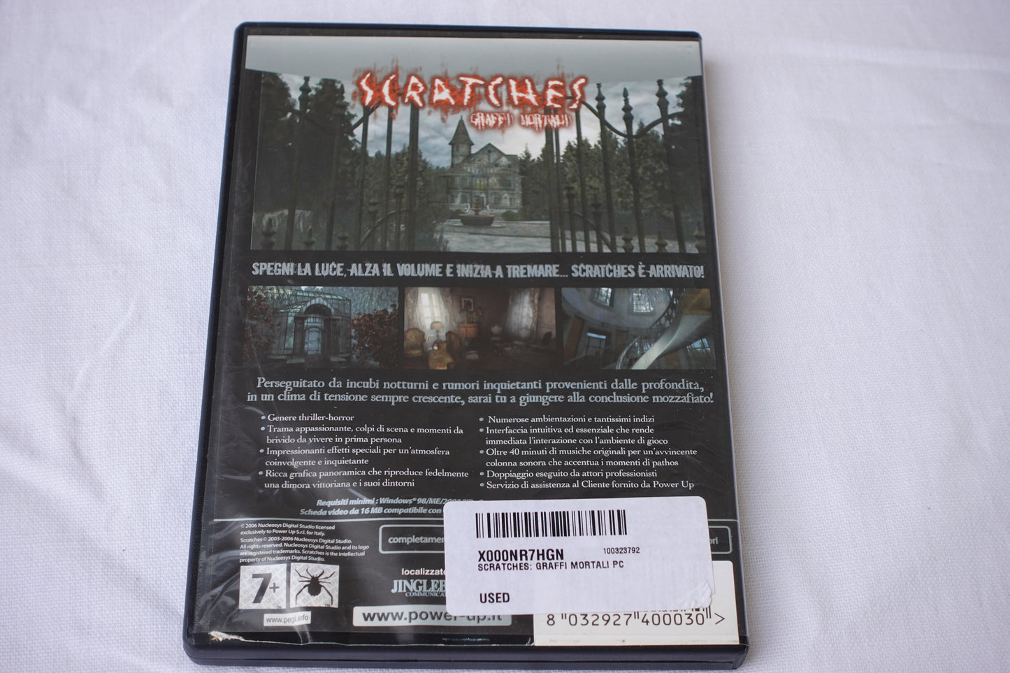 Scratches gioco per pc.
