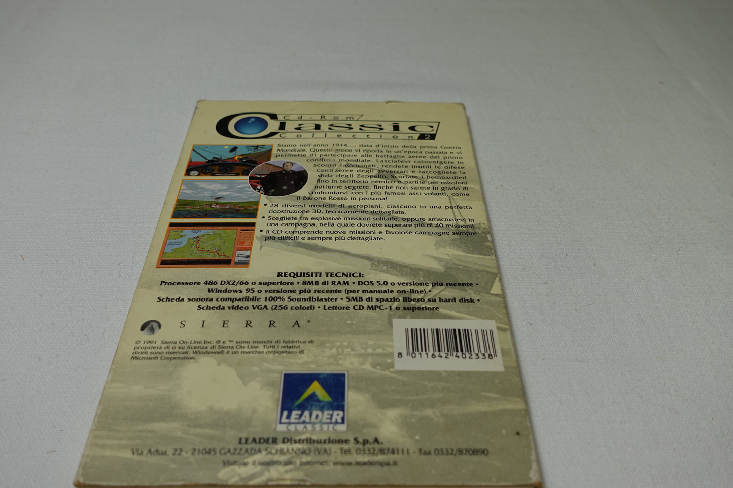 Red Baron - Edizione PC