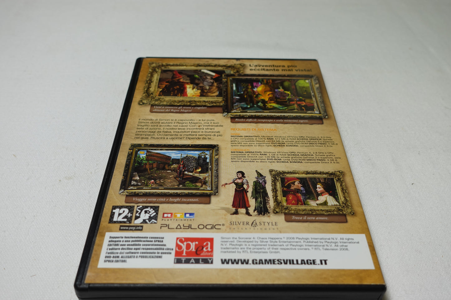 Simon the Sorcerer 4: Chaos Happens - Edizione PC