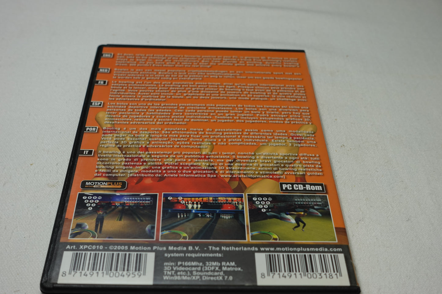 trike! 3D Ten Pin Action - Gioco PC CD-ROM - Bowling Classico