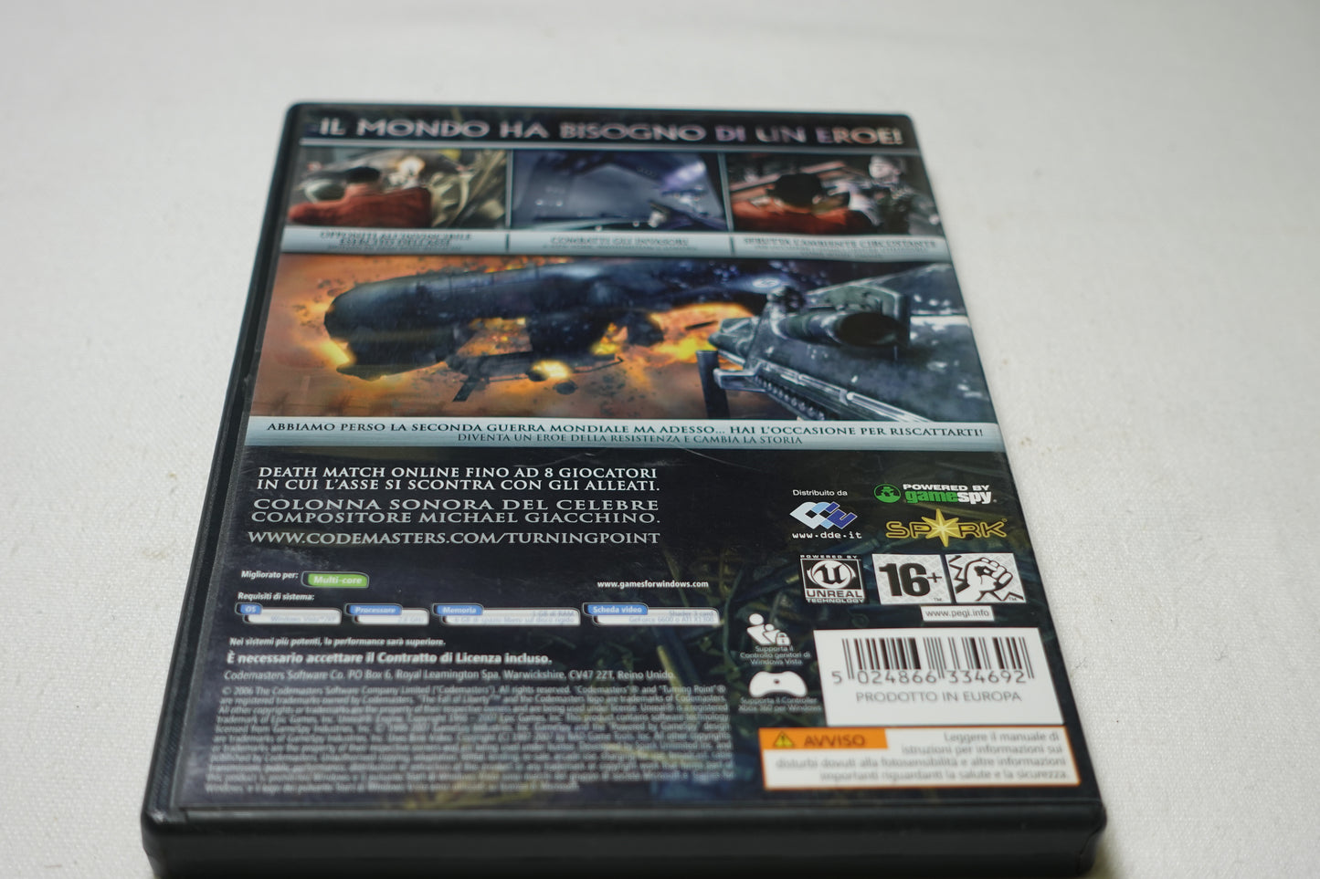 Turning Point: Fall of Liberty - FPS PC (Storia Alternativa WWII) - Codemasters