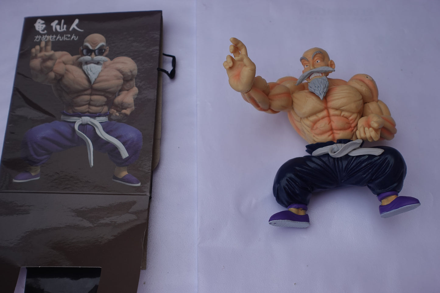Action Figure Maestro Muten (Master Roshi) Max Power - Dragon Ball - Muscoloso