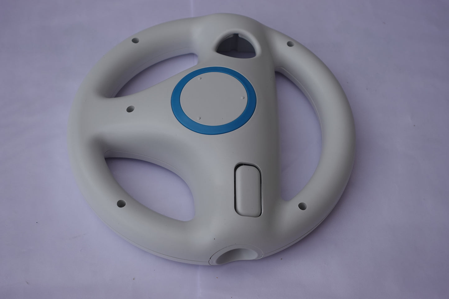 Volante Wii Wheel Nintendo - Bianco - Per Mario Kart Wii