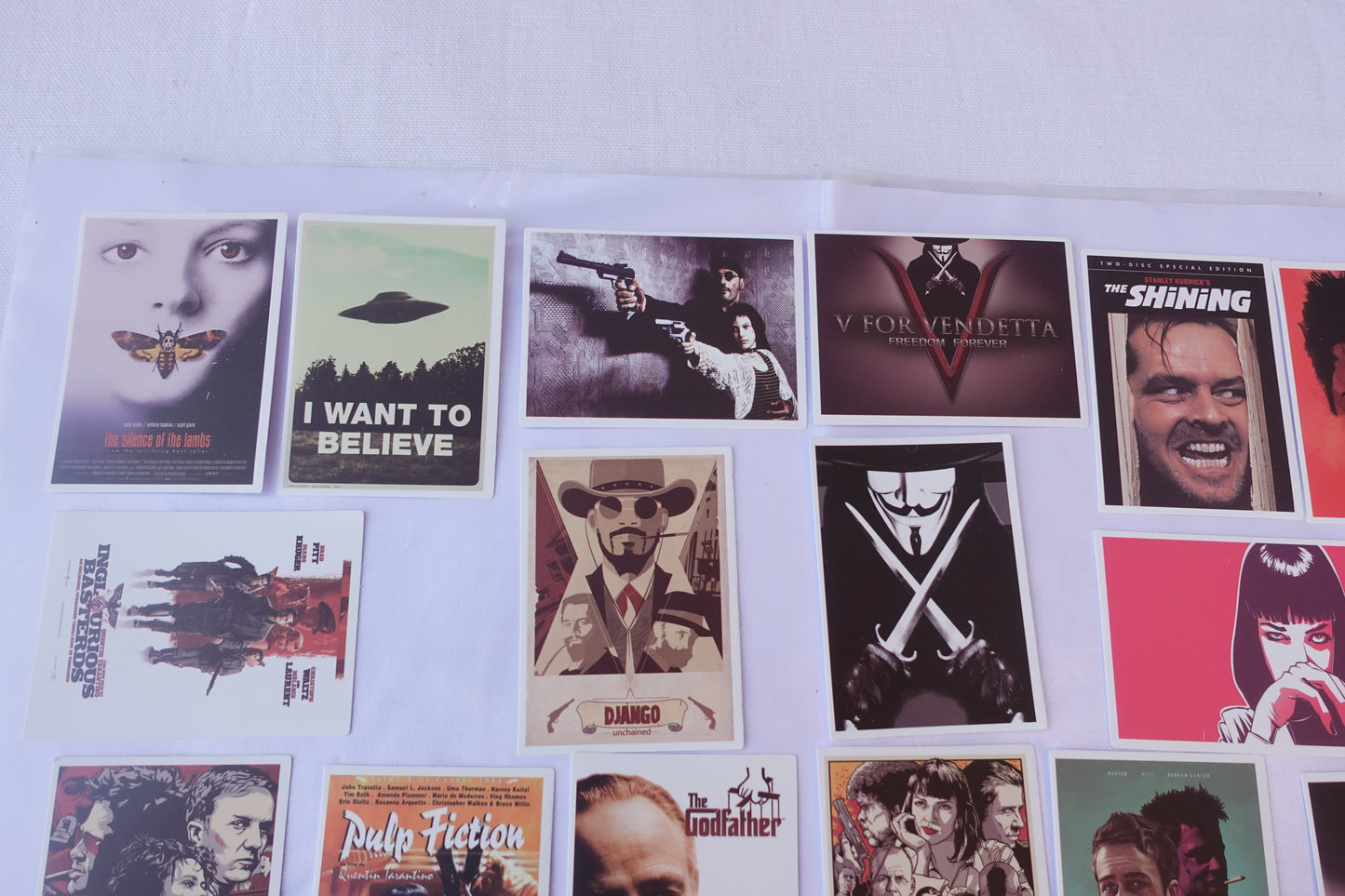 lotto adesivi mondo del cinema Vintage anni 90