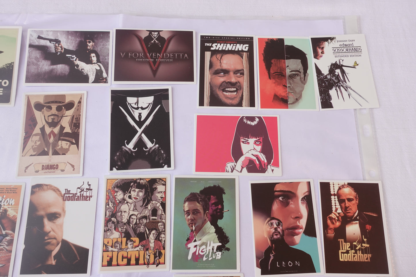 lotto adesivi mondo del cinema Vintage anni 90