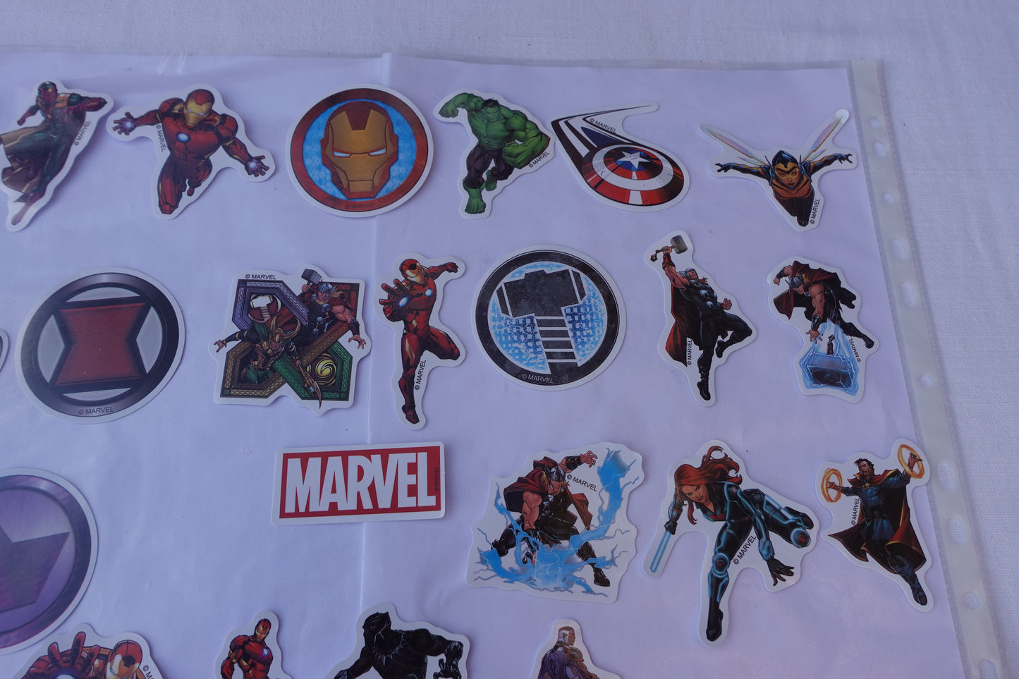 Marvel lotto 50 adesivi