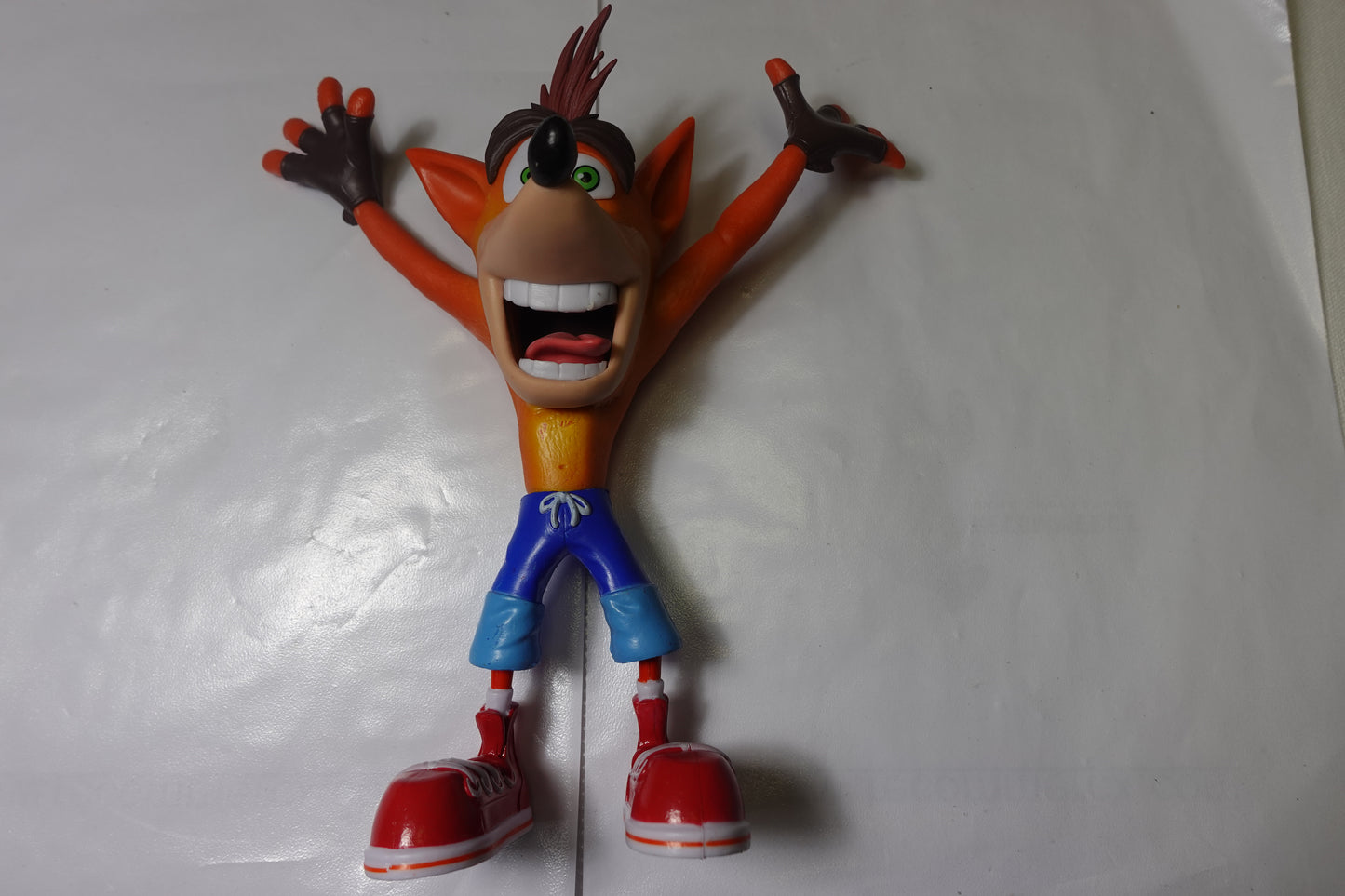 Crash Bandicoot action figures - Altezza 22cm - Snodabile - Ottime Condizioni
