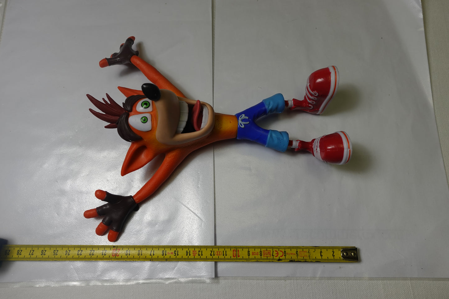 Crash Bandicoot action figures - Altezza 22cm - Snodabile - Ottime Condizioni