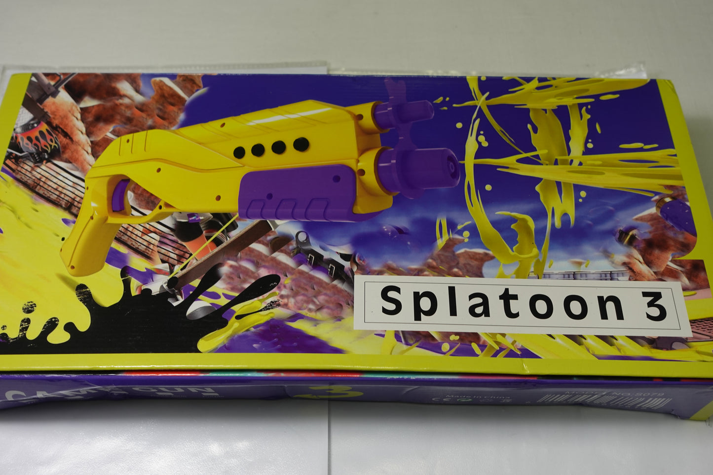 Nintendo switch fucile Splatoon 3 Controller Bluetooth per pistola da tiro con motore a vibrazione Joy Con Hand Grip