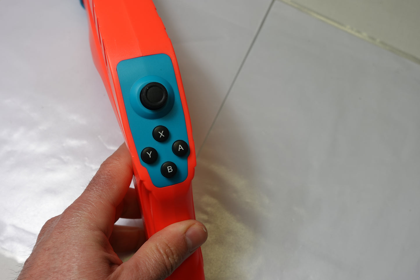 Nintendo switch fucile Splatoon 3 Controller Bluetooth per pistola da tiro con motore a vibrazione Joy Con Hand Grip