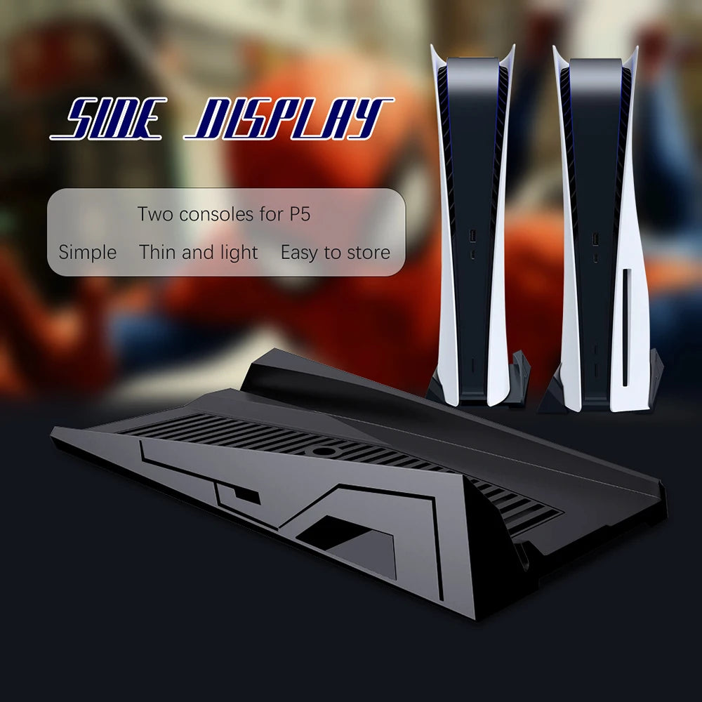 P5 Vertical Stand for Playstation 5 with Built-in Cooling Vents and Non-Slip Feet, Specially Designed for PS5  Console