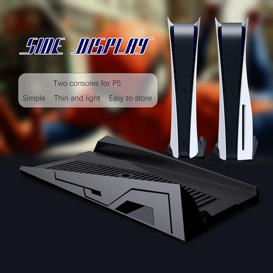 P5 Vertical Stand for Playstation 5 with Built-in Cooling Vents and Non-Slip Feet, Specially Designed for PS5  Console