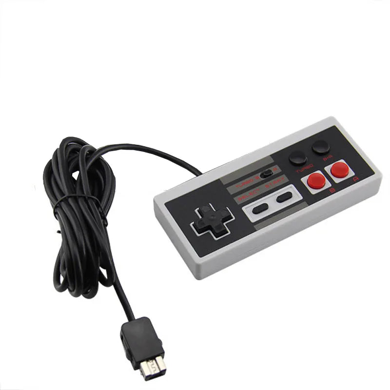For NES Classic Mini Edition Turbo Wired 2.7m Retro Gaming Controller Gamepad For Mini NES For Wii Game Pad