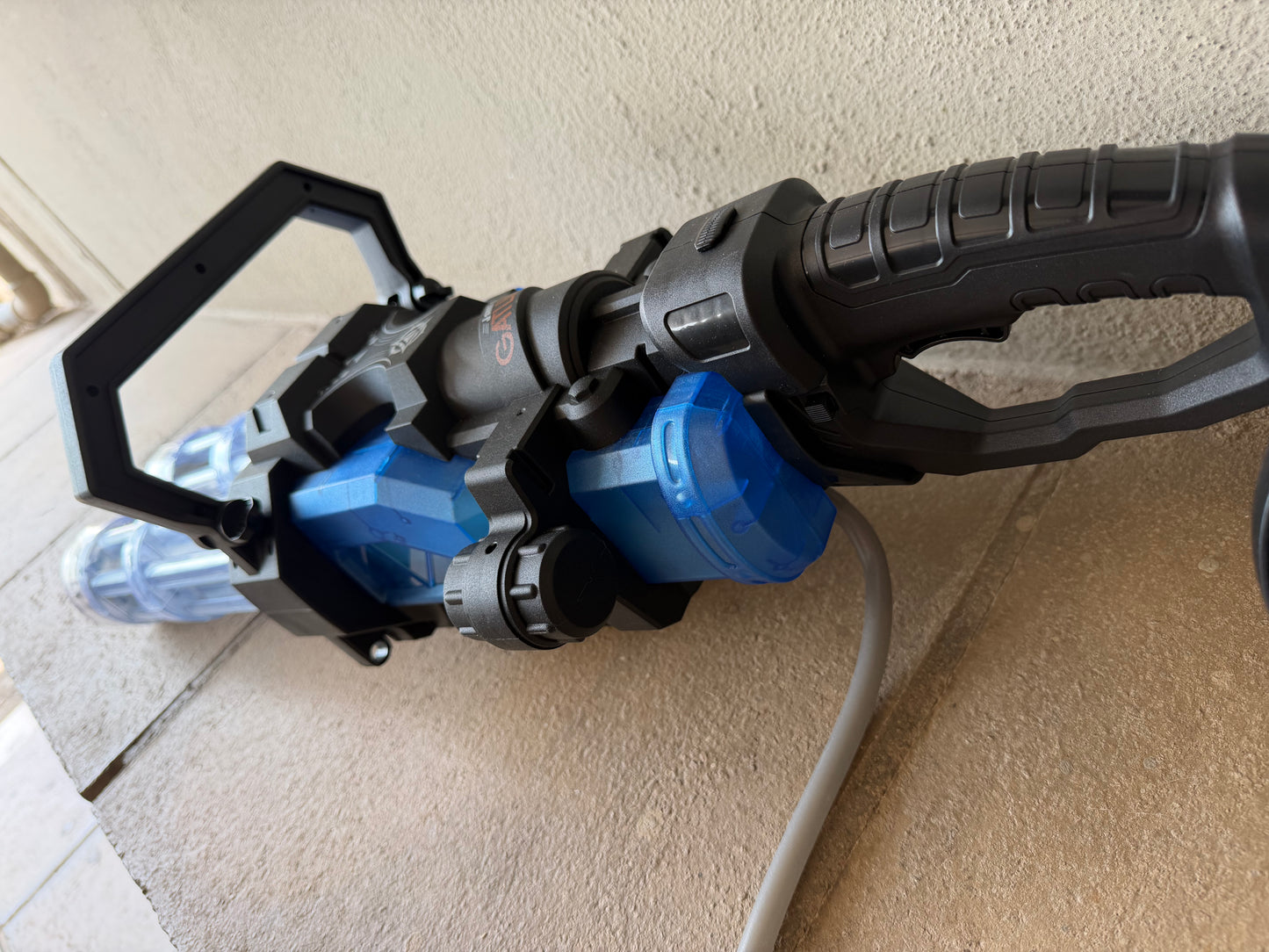 Fucile ad Acqua Elettrico "Gatling" (VULCAN) - Raffica Rapida e Trasparente