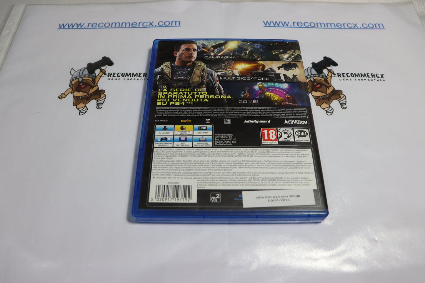 Call of duty infinite warfare.