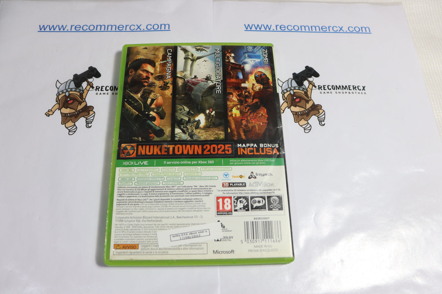 call of duty black ops 2 microsoft xbox 360