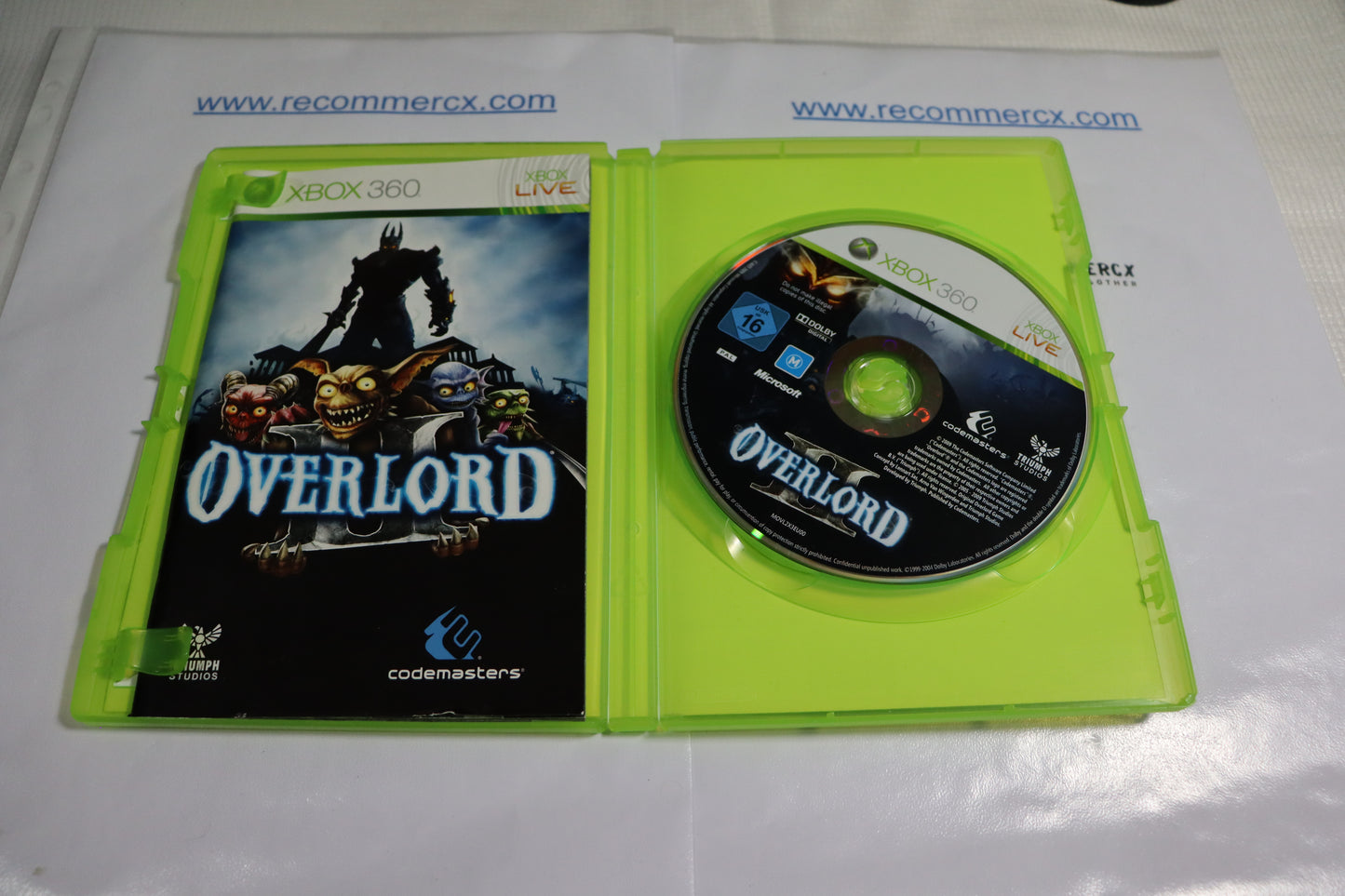 overlord xbox 360