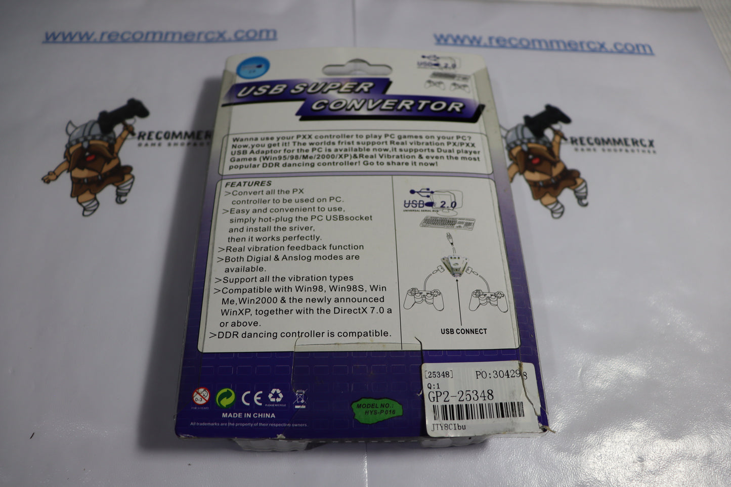 convertitore controller ps2 to pc