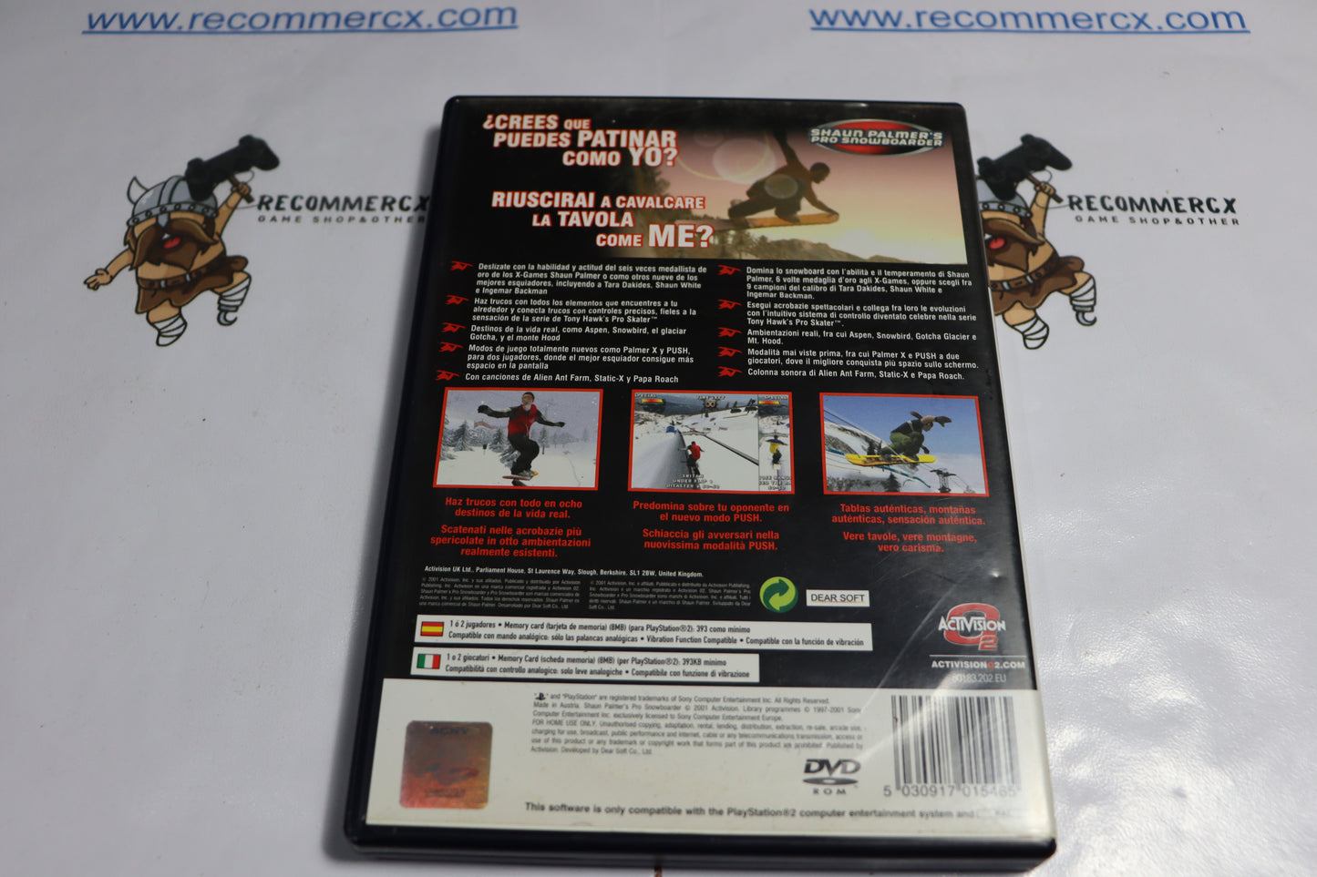 shaun palmer's pro snowboarder