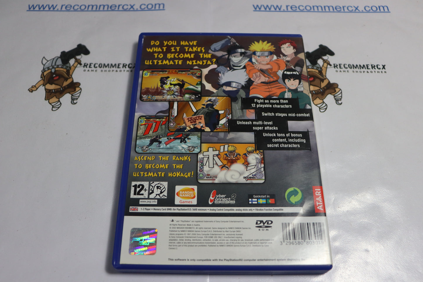 Naruto ultimate ninja. playstation 2