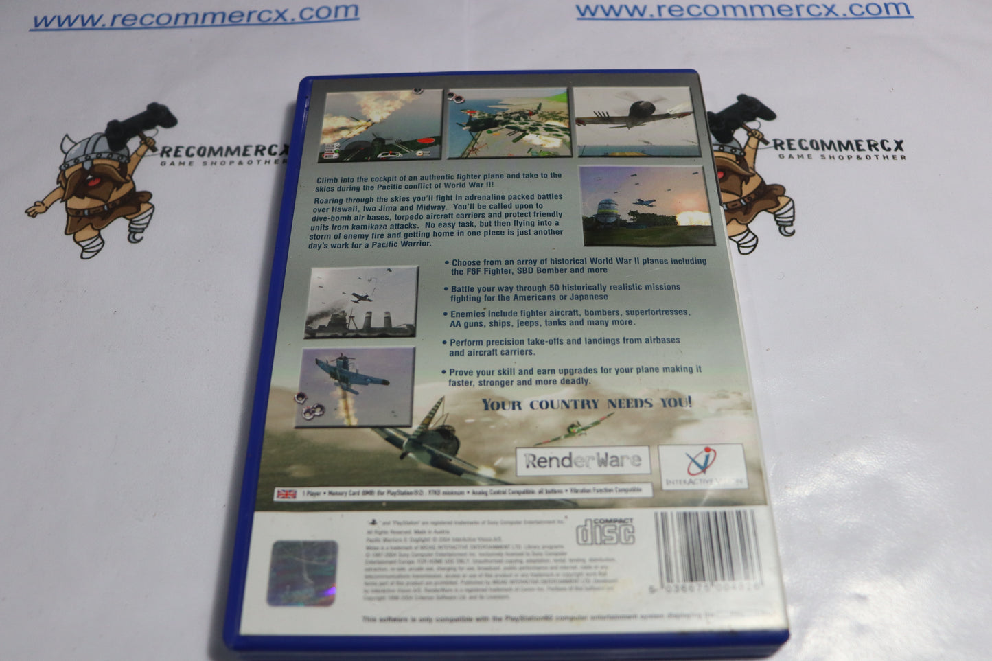 Pacific warriors .playstation2