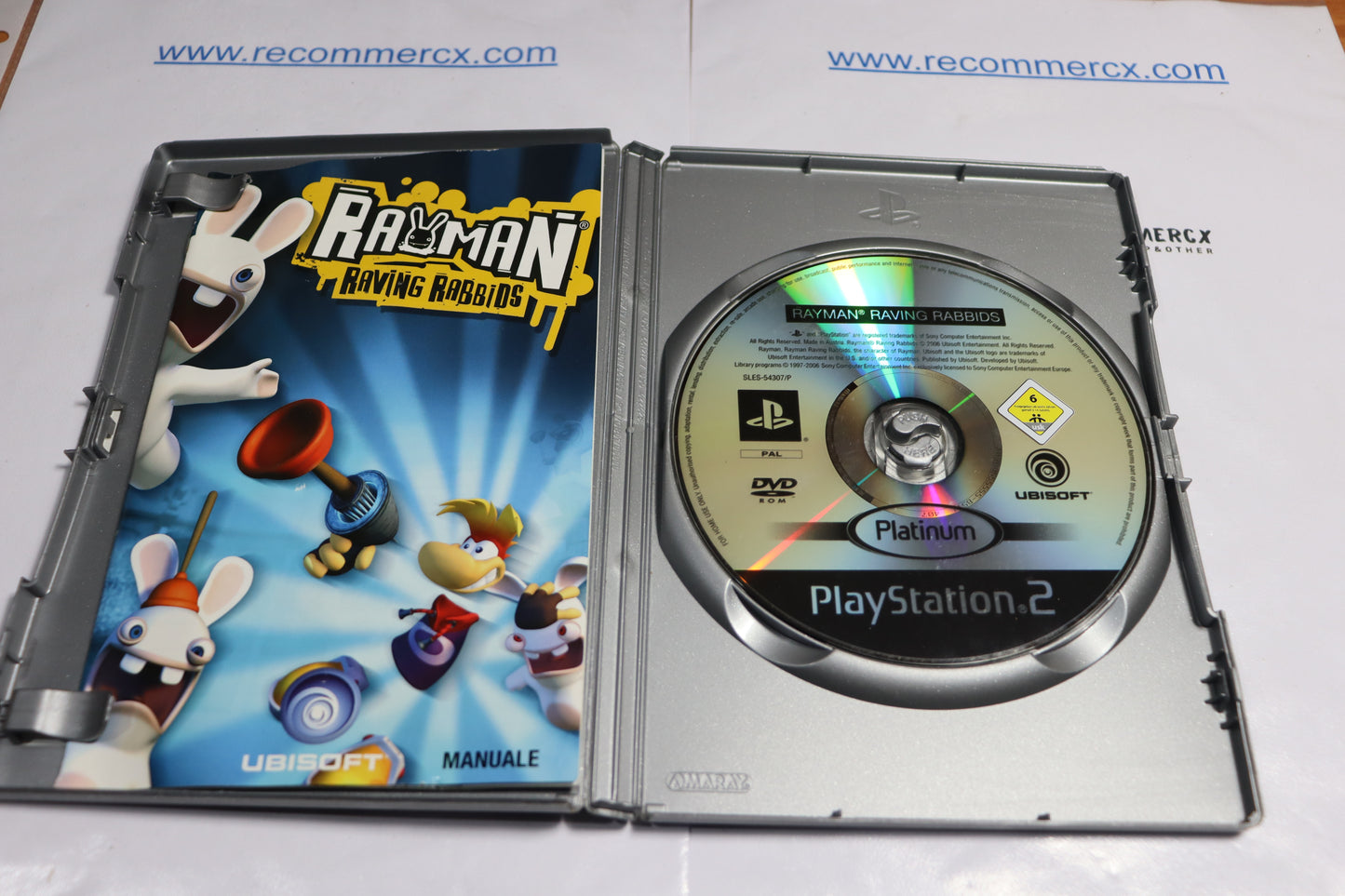 rayman raving rabbids. playstation 2