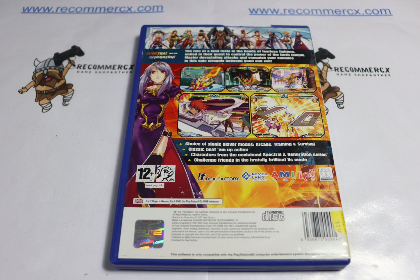 Spectral vs generation