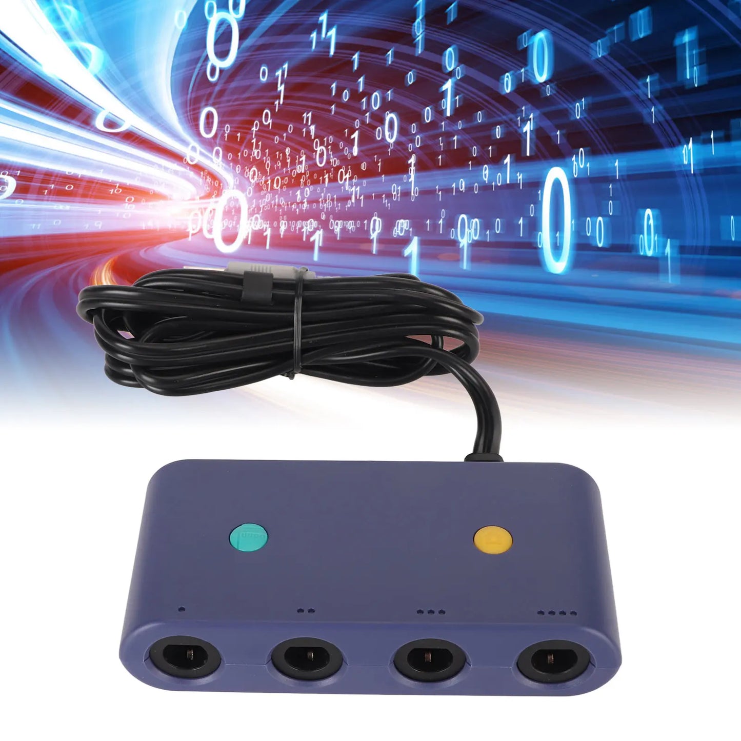 for Gamecube to PC Converter for Gamecube Controller Adapter 3 in 1 Game Controller Converter for Wiiu for Switch PC