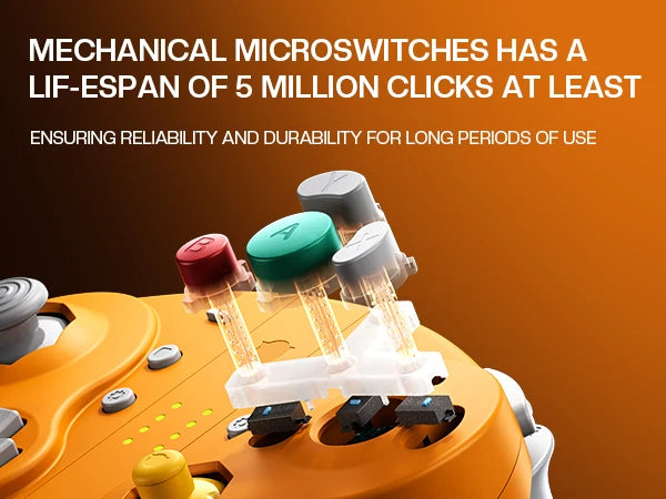 NYXI Wizard 2 Game Controller NGC Style Switch PC, Hall, NFC, 5.0 Bluetooth, 8-hour Playtime