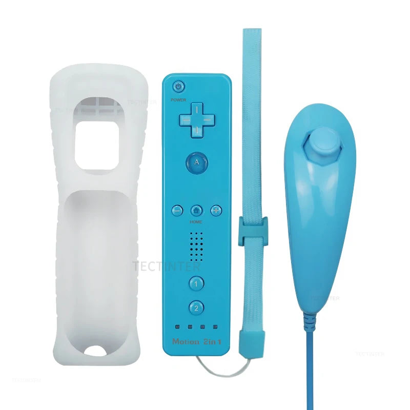 2 in 1 Wireless Controller For NS Wii Gamepad Set Motion Plus Remote Controller Joypad for NS Wii Games Control Accessories