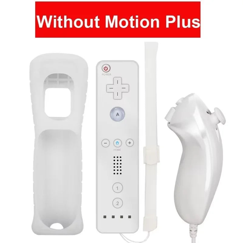 2 in 1 Wireless Controller For NS Wii Gamepad Set Motion Plus Remote Controller Joypad for NS Wii Games Control Accessories