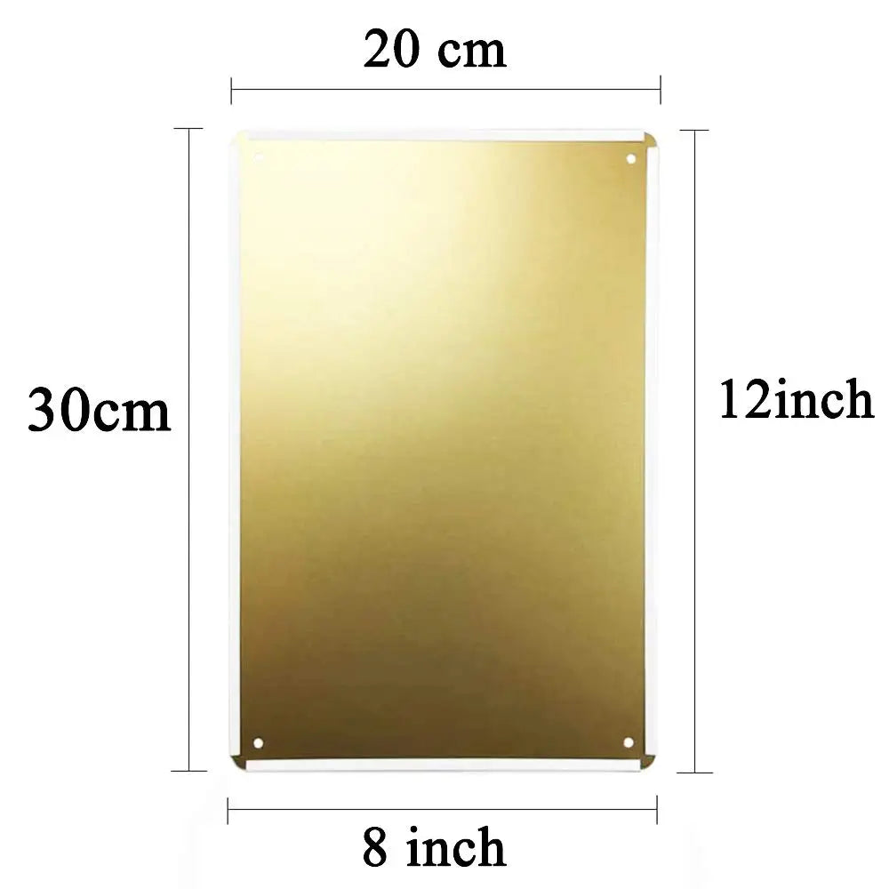 1p，Superman The Movie Metal Poster Tin Sign - 20x30cm Plate