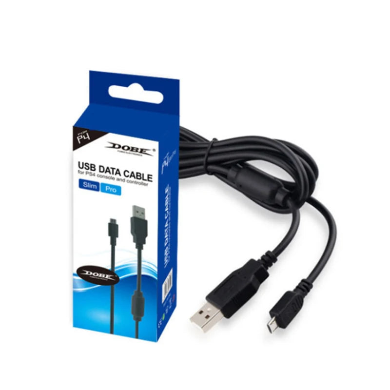 Charging Data Cable for PS4 Joystick Charger Cable for PS 4 Controller Game Accessories