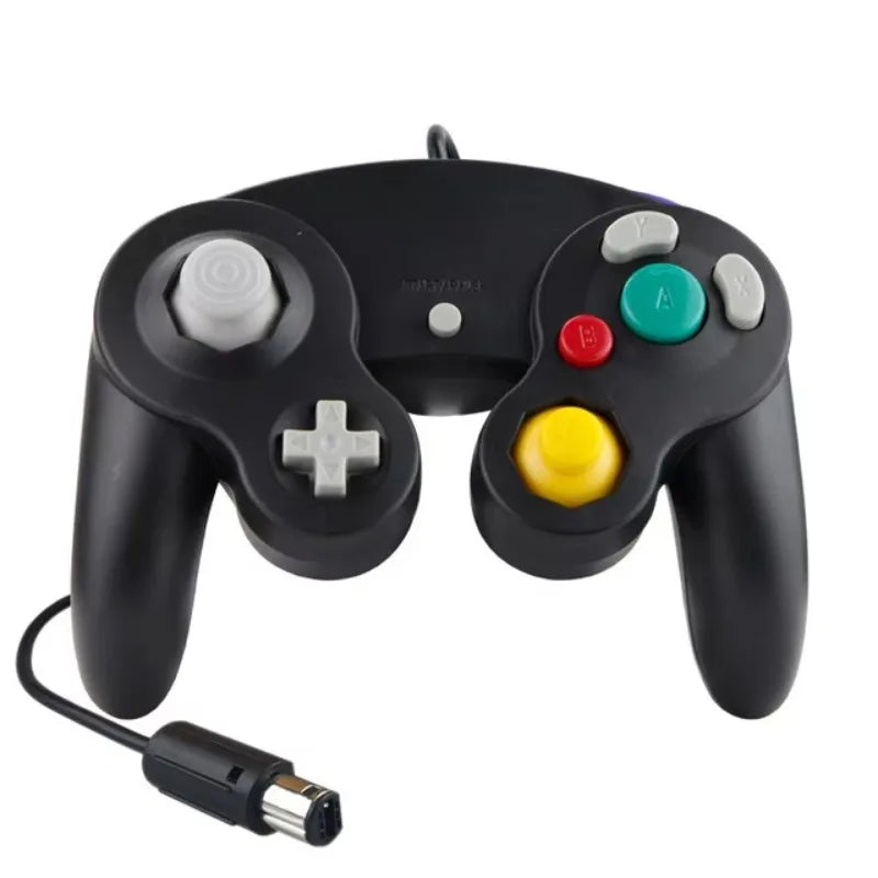 Wired Game Controller for GameCube NGC Single Button Wired Gamepad Joystick for NGC Game Console