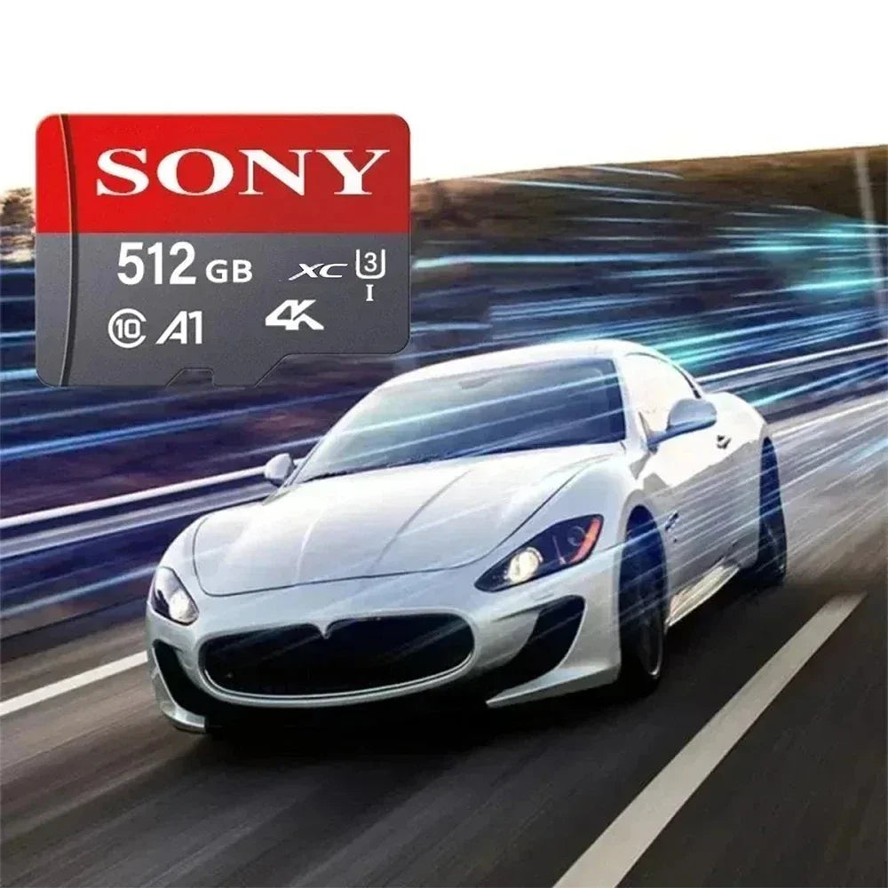 So/ny SD Memory Card High Speed Micro TF SD Card 128GB 1TB 512GB 256GB A2 U3 V30 SD TF Flash Cards For Xiaomi Phone Computer