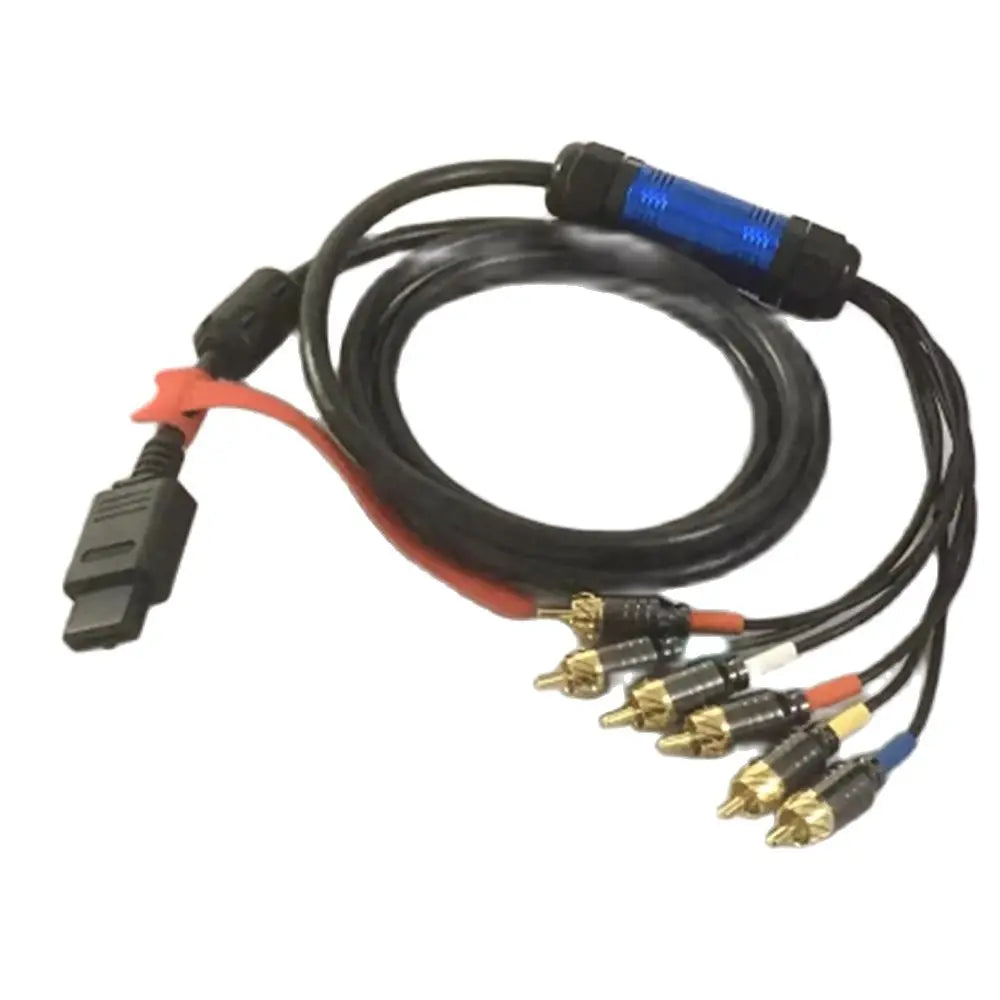 Wii RGBS PAL RCA Cable Shielded Cable Retro Video Game Console Video Conversion Cable