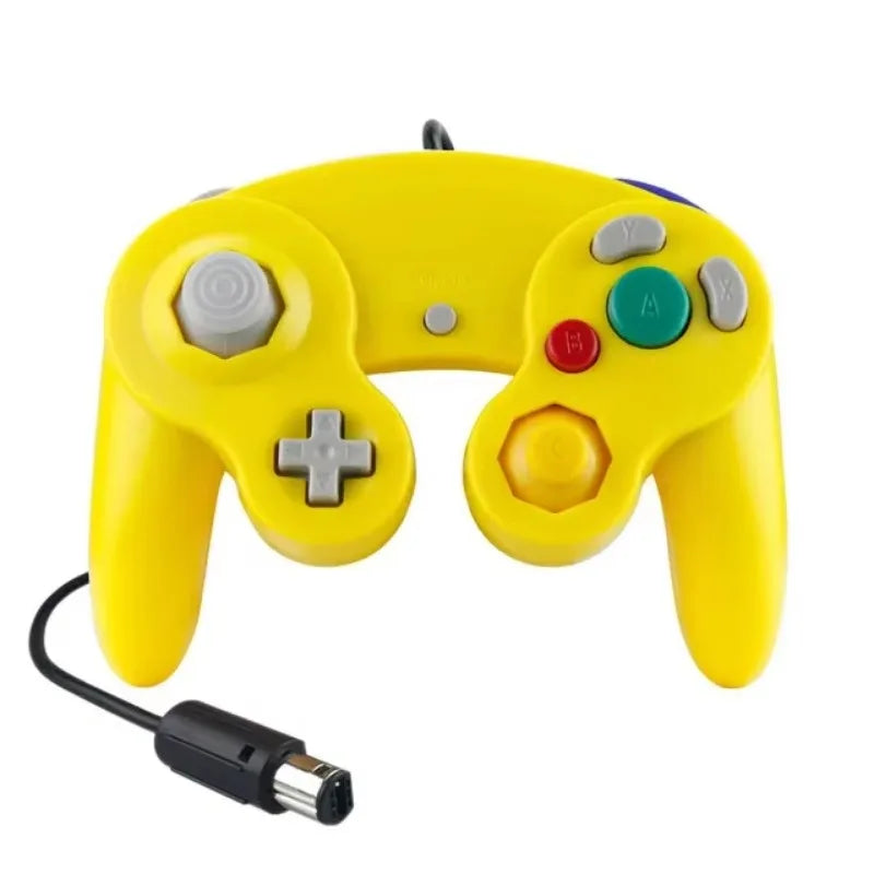 Wired Game Controller for GameCube NGC Single Button Wired Gamepad Joystick for NGC Game Console