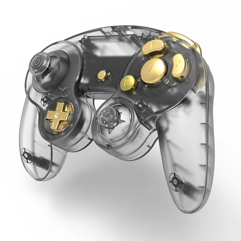 DATA FROG Custom GameCube Controller for Smash Shell Buttons Housing Gamepad Replacement Parts for NGC Joystick