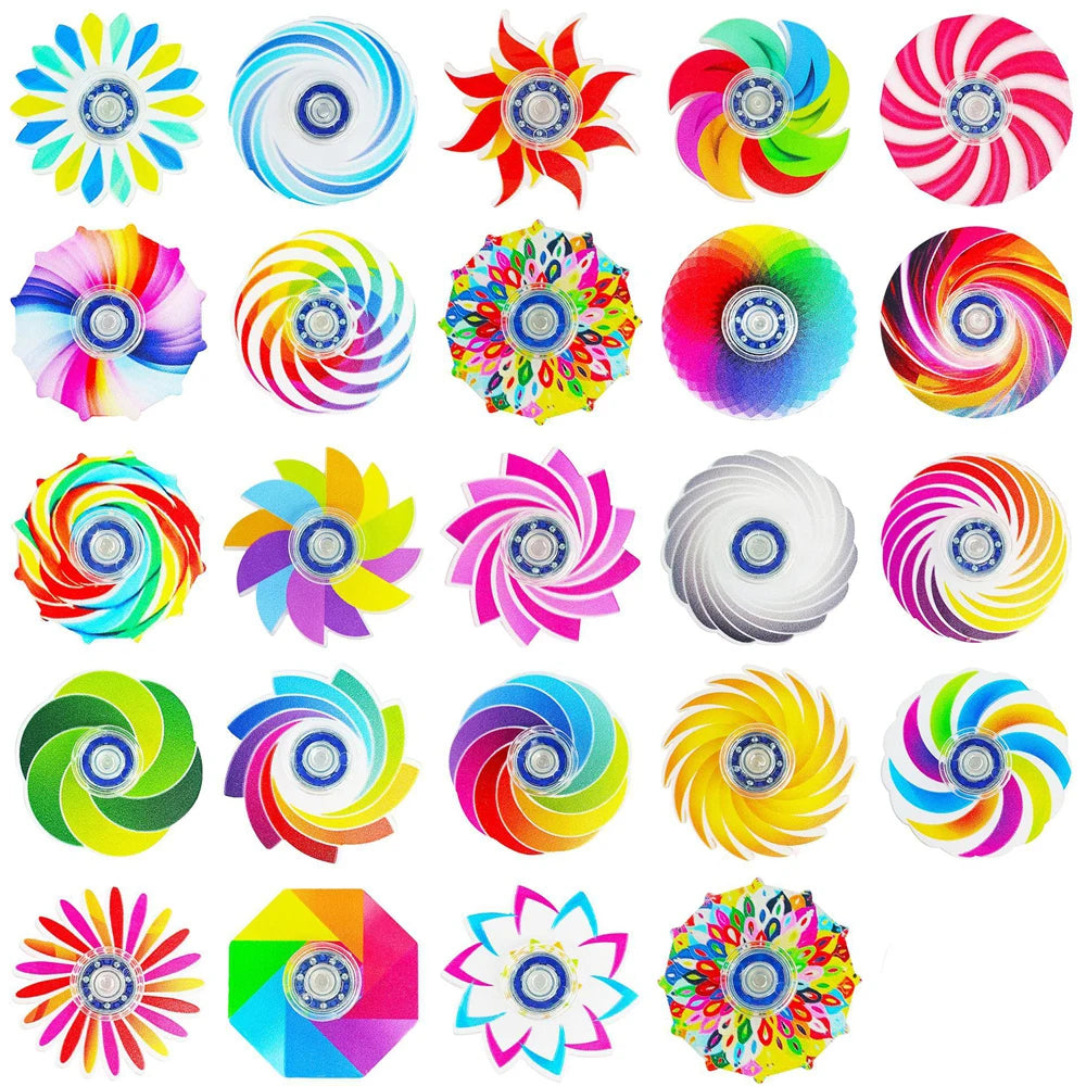24PCS Mini Fidget Spinners Anxiety Stress Relief Sensory Toys for ADHD Birthday Party Favors Classroom Prizes Supplies