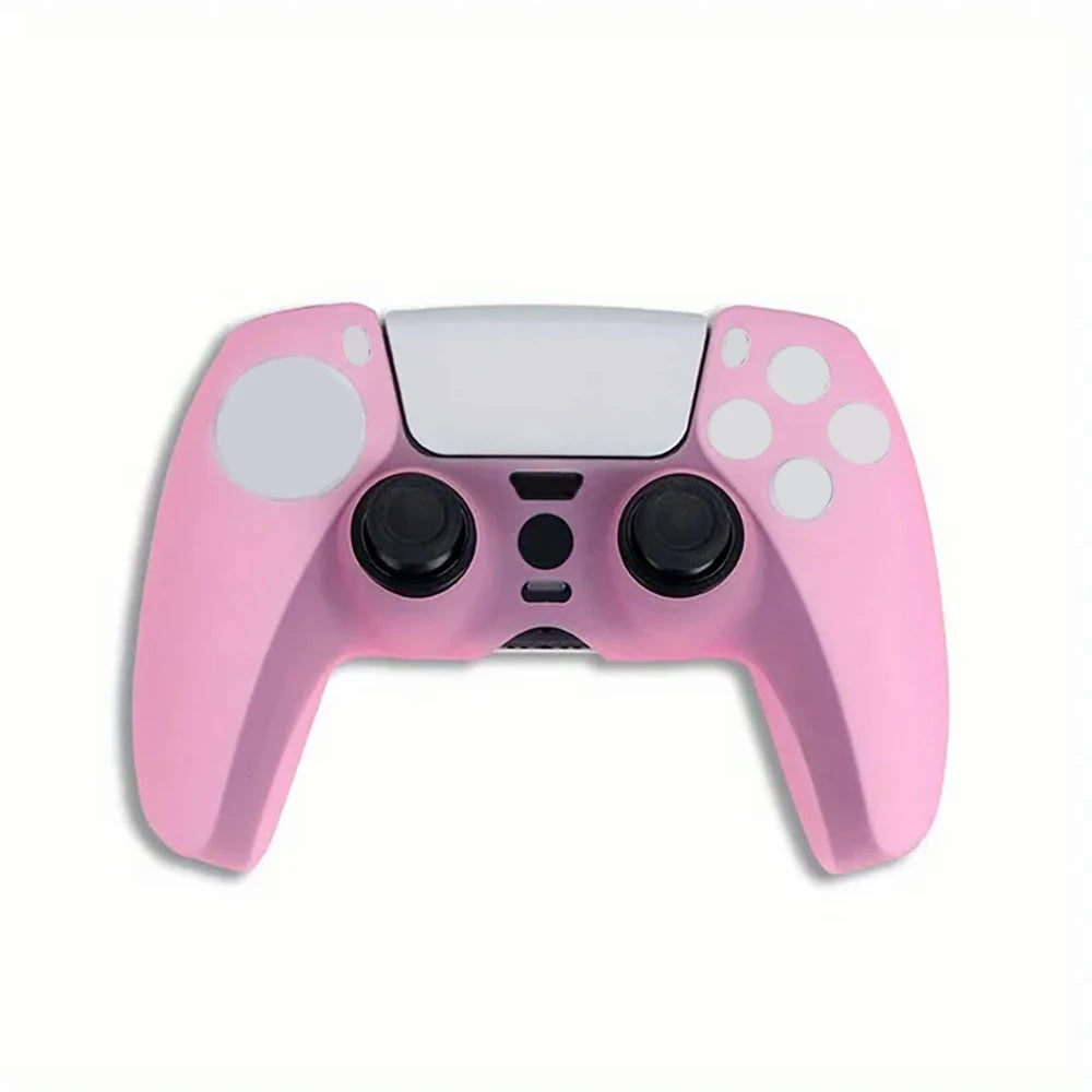PS5 controller skin anti slip silicone sleeve protective sleeve handle sleeve dustproof, suitable for PS5 Playstation