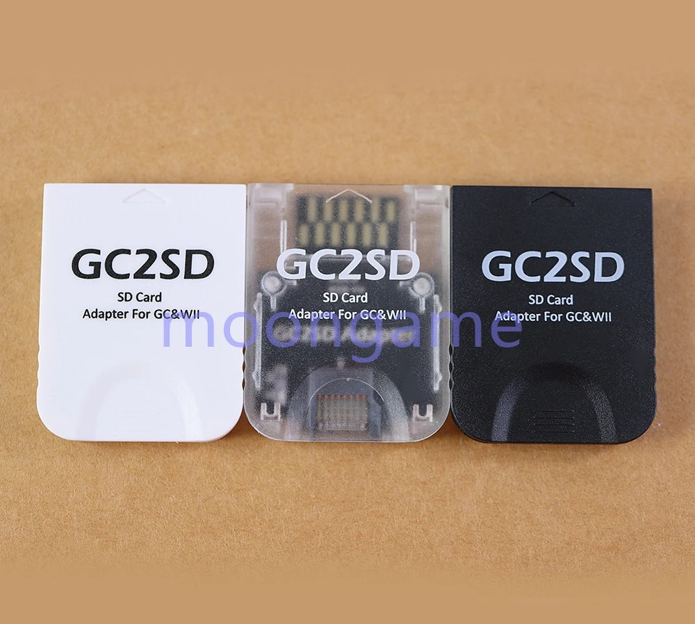 1pc For Wii GC2SD GC To SD Card Adapter Memory TF Card Adapter SD Card Reader For NGC Game Console